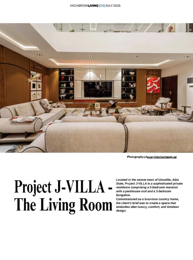 Highbrow Living July 2025 featuring PRJ J-Villa